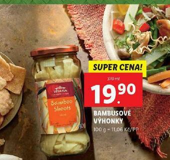 Lidl Bambusové výhonky nabídka