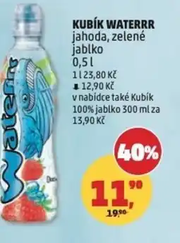 Penny Market Kubík waterrr jahoda, zelené jablko nabídka