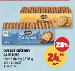Penny Market Ovesné sušenky café time nabídka