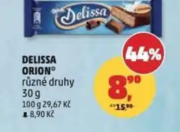 Penny Market Delissa Orion nabídka