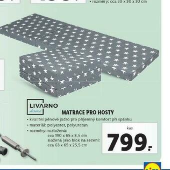 Lidl Matrace pro hosty nabídka