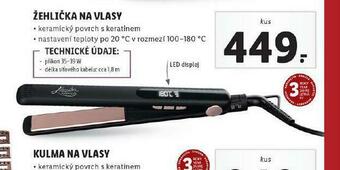 Lidl Žehlička na vlasy nabídka