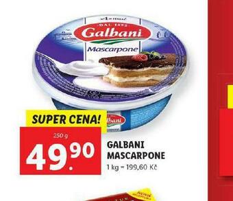 Lidl Mascarpone nabídka