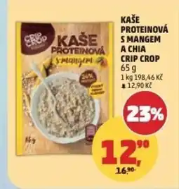 Penny Market Kaše proteinová s mangem a chia crip crop nabídka