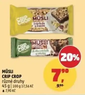Penny Market Müsli crip crop nabídka