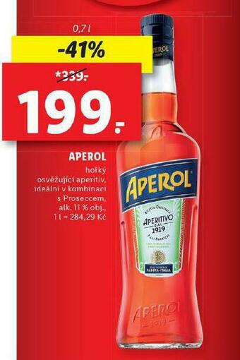 Lidl Aperol nabídka