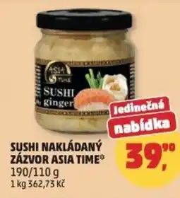 Penny Market Sushi nakládaný zázvor asia time nabídka