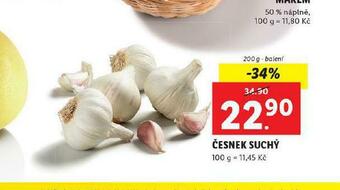 Lidl Česnek suchý nabídka