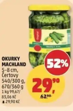 Penny Market Okurky Machland nabídka