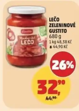 Penny Market Lečo zeleninové Gustito nabídka