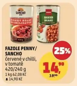 Penny Market Fazole Penny/ Sancho nabídka