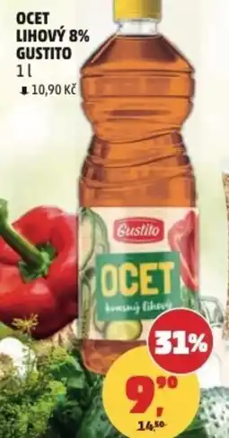 Penny Market Ocet lihový 8% Gustito nabídka