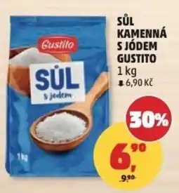 Penny Market Sül kamenná s jódem Gustito nabídka