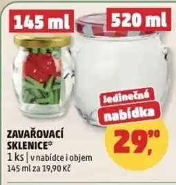 Penny Market Zavařovací sklenice nabídka