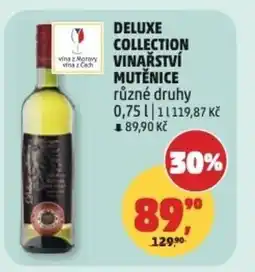 Penny Market Deluxe collection vinařství Mutěĕnice nabídka