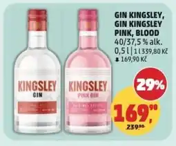 Penny Market Gin Kingsley, Gin Kingsley pink, blood nabídka
