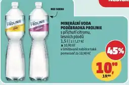 Penny Market Minerální voda poděbradka Prolinie nabídka