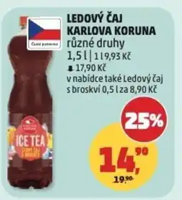 Penny Market Ledový čaj Karlova Koruna nabídka