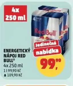 Penny Market Energetický nápoj Red Bull nabídka