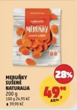 Penny Market Meruňky sušené Naturalia nabídka