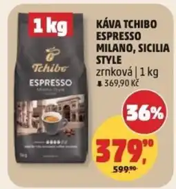 Penny Market Káva Tchibo espresso milano, sicilia style nabídka