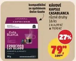 Penny Market Kávové kapsle Casablanca nabídka