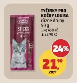 Penny Market Tyčinky pro kočky Louisa nabídka