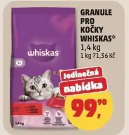 Penny Market Granule pro kočky Whiskas nabídka
