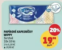 Penny Market Papírové kapesníčky Wippy nabídka