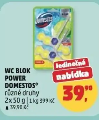 Penny Market Wc blok power Domestos nabídka
