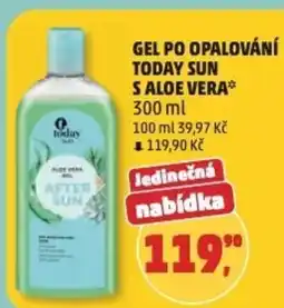 Penny Market Gel po opalování Today sun s aloe vera nabídka