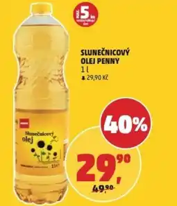 Penny Market Slunečnicový olej Penny nabídka