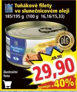 Norma Tuňákové filety ve slunečnicovém oleji nabídka