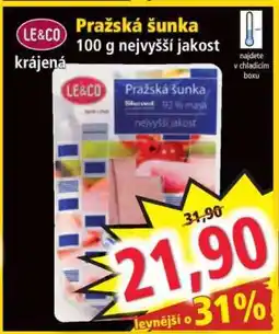 Norma PRAŽSKÁ ŠUNKA nabídka