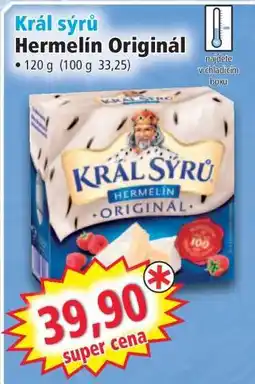 Norma Král sýrů Hermelín originál nabídka