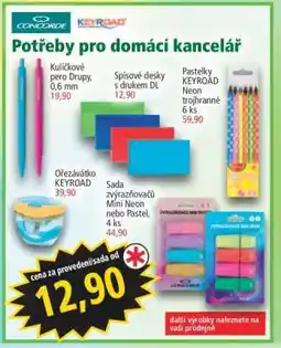 Norma Sada zvýrazňovačů Mini Neon nebo Pastel, 4 ks nabídka