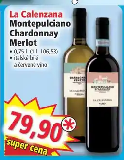 Norma La Calenzana Montepulciano Chardonnay Merlot nabídka