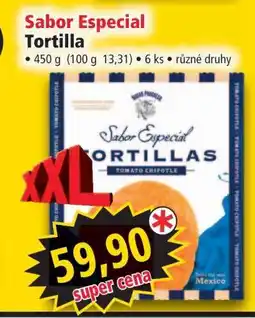 Norma Sabor Especial Tortilla nabídka