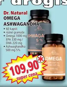 Norma Dr. Natural OMEGA ASHWAGANDHA nabídka