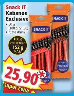 Norma SNACK IT Kabanos exclusive nabídka