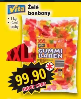 Norma Želé bonbóny nabídka
