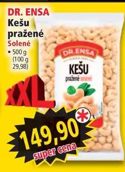 Norma DR. ENSA Kešu pražené Solené nabídka