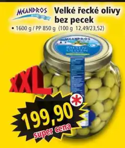 Norma Velké řecké olivy bez pecek nabídka