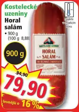 Norma Kostelecké uzeniny Horal Salám nabídka