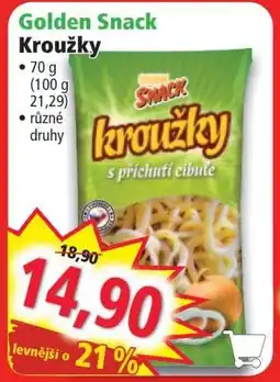 Norma GOLDEN SNACK Kroužky nabídka