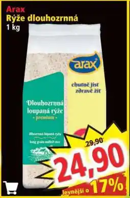 Norma Arax Rýže dlouhozrnná nabídka