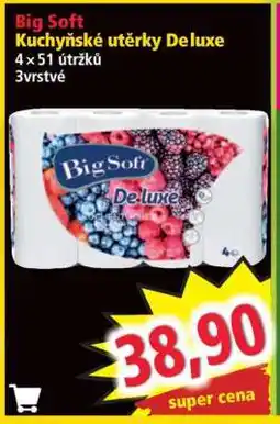 Norma Big Soft Kuchyňské utěrky Deluxe nabídka