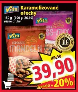 Norma KARAMELIZOVANÉ OŘECHY nabídka