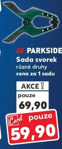 Kaufland PARKSIDE Sada svorek nabídka