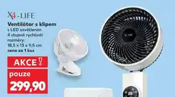 Kaufland Ventilátor s klipem nabídka